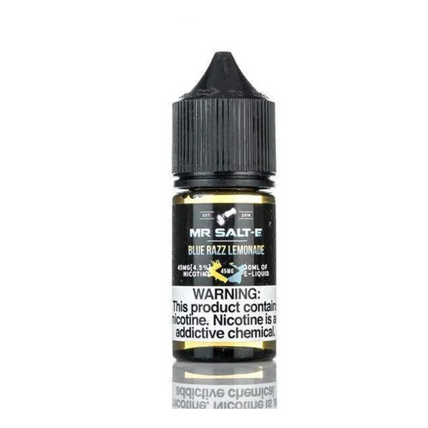 Mr Salt E Blue Razz Lemonade E-juice 30ml -  U.S.A. Warehouse (Only ship to USA)