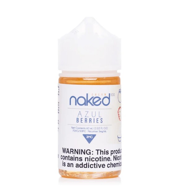 Naked 100 Cream Azul Berries E-juice 60ml - U.S.A. Warehouse (Only ship to USA)