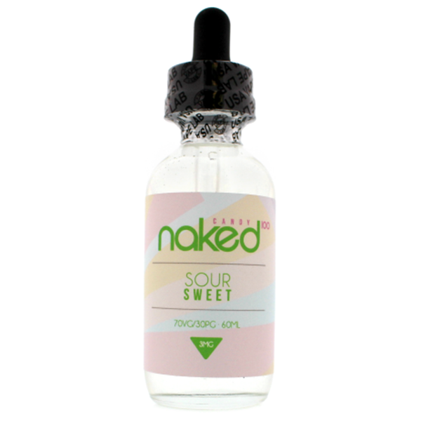 NAKED 100 CANDY SOUR SWEET E-Liquid (70VG-30PG) (60ML)