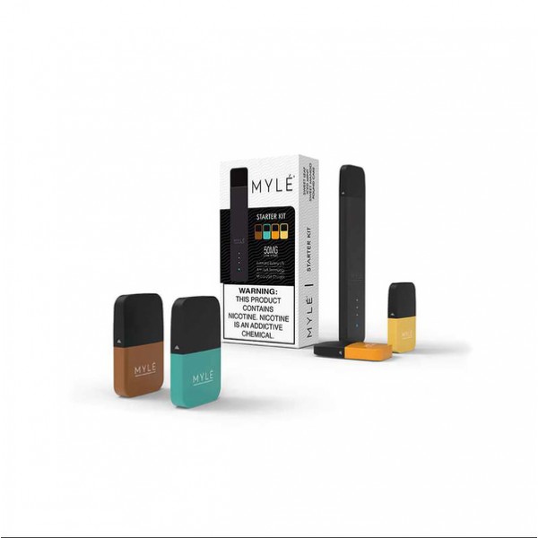 Mylé V4 Pod Kit 240mAh with Four Flavors Pods 0.9ml