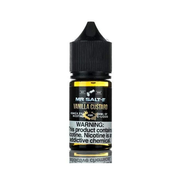 Mr Salt E Vanilla Custard E-juice 30ml - U.S.A. Warehouse (Only ship to USA)