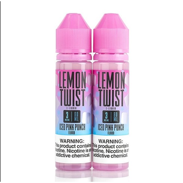 Lemon Twist Iced Pink Punch E-juice 120ml - U.S.A. Warehouse (Only ship to USA)