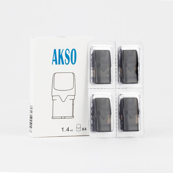 Hcigar Akso OS Pod Replacement Cartridge 1.4ml 4pcs