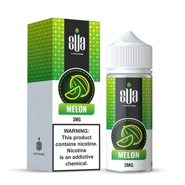 SUA Vapors Melon E-juice 100ML - U.S.A. Warehouse (Only ship to USA)