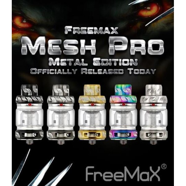 Freemax Mesh Pro Metal Edition Sub- Ohm 5-6ML Tank