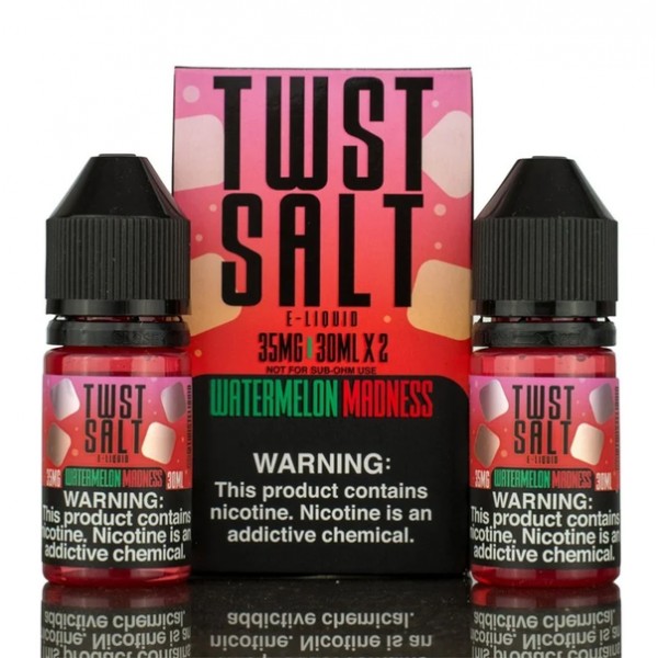 Twist Salt Watermelon Madness E-juice 60ml -  U.S.A. Warehouse (Only ship to USA)