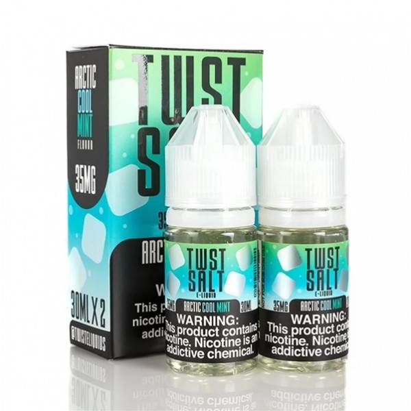 Twist Salt Arctic Cool Mint E-juice 60ml - U.S.A. Warehouse (Only ship to USA)