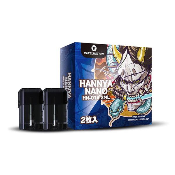 Vapelustion Hannya Replacement Pod Cartridge 2ml 2pcs-pack