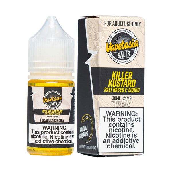 Vapetasia Salts Vanilla Killer Kustard E-juice 30ml- U.S.A. Warehouse (Only ship to USA)