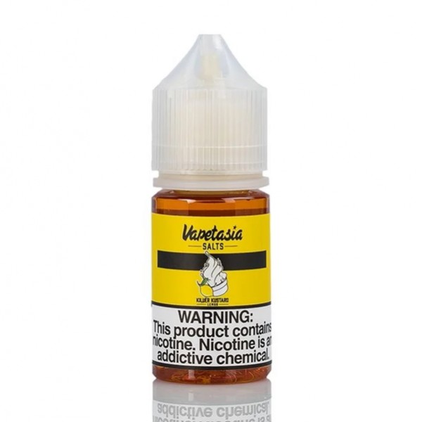 Vapetasia Salts Killer Kustard Lemon E-juice 30ml - U.S.A. Warehouse (Only ship to USA)