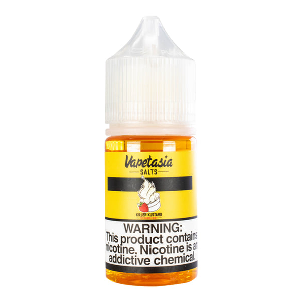 Vapetasia Salts Killer Kustard Strawberry E-juice 30ml - U.S.A. Warehouse (Only ship to USA)