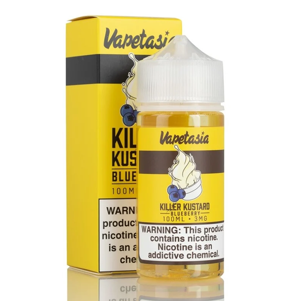 Vapetasia Killer Kustard Blueberry E-juice 100ml - U.S.A. Warehouse (Only ship to USA)