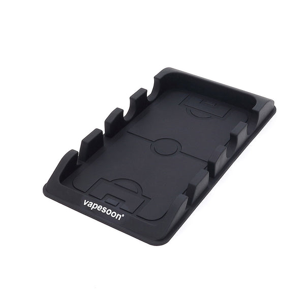 Vapesoon Car Center Console Silicone Mat for Ecig & Cell Phone Sub- Ohm Tank Atomizer