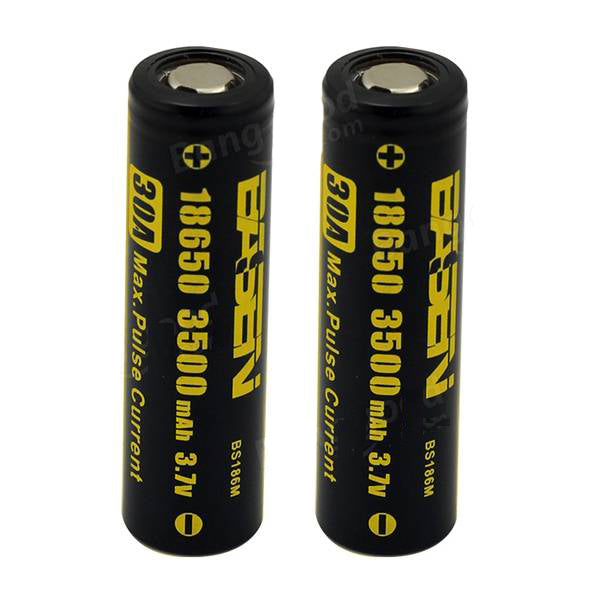 Basen BS186M 18650 3500mAh 30A Rechargeable Battery