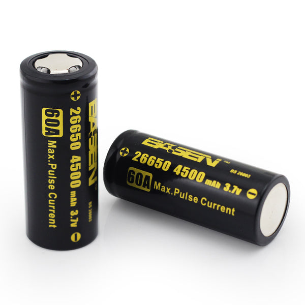 Basen 26650 Flat Top Battery 4500mAh 60A