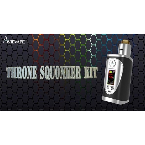 Avidvape Throne Squonker 200W TC Kit