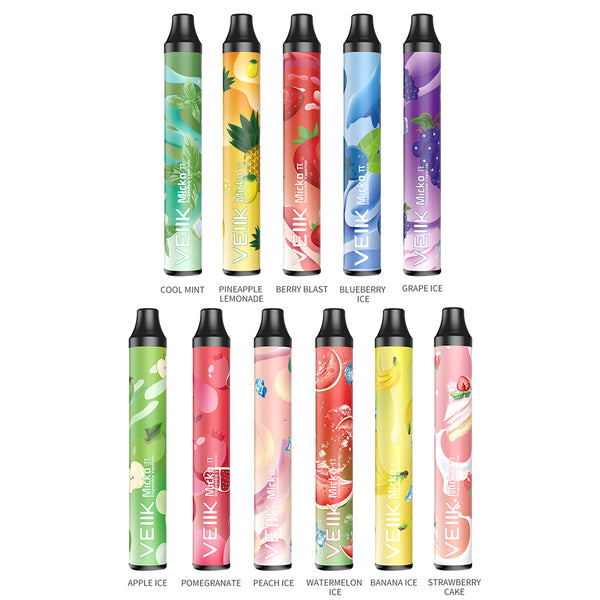 VEIIK Micko π Disposable Vape Kit 500mAh