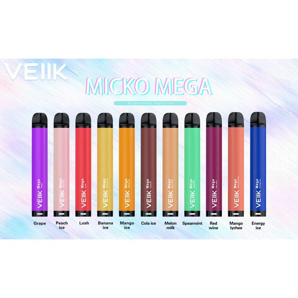 Veiik Micko Mega 800 Puffs 3.5% Salt Nic