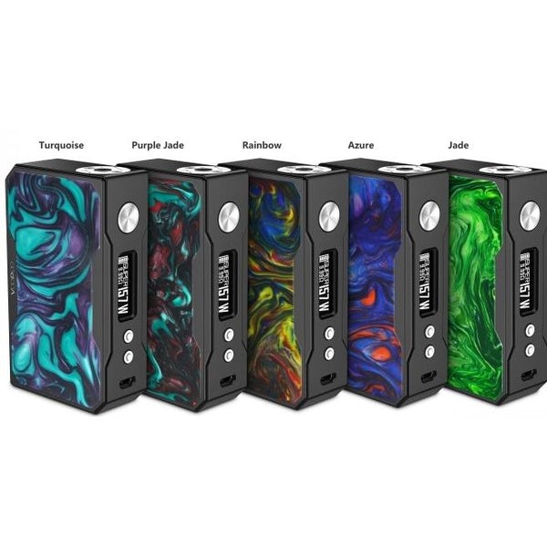 Voopoo Black Drag Resin Version 157W TC Box Mod