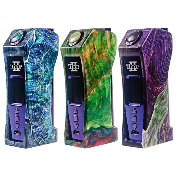 Asmodus X Ultroner Thor 2 DNA75C Stabilized Wood Box Mod