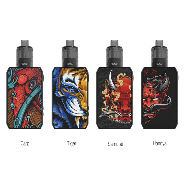 CIGPET Capo Kit 126W with Mystique Mesh Black Tank