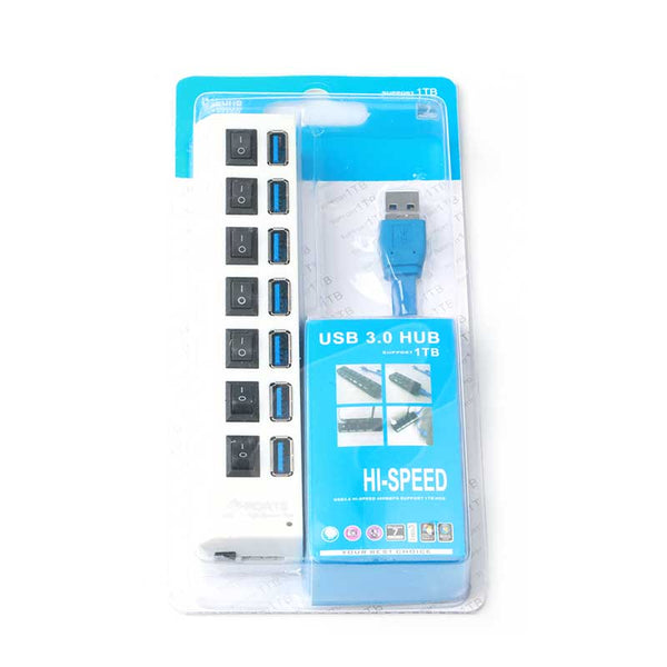 7 Port High SuperSpeed Adapter USB 3.0 Hub