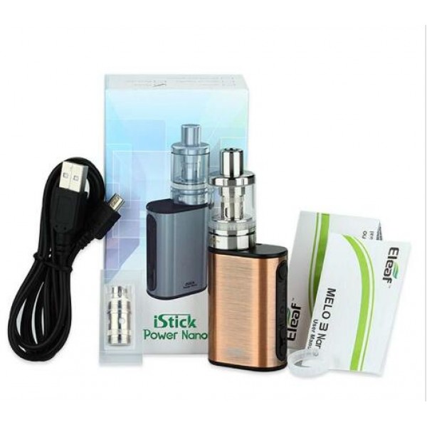 Eleaf iStick 2.0ML-1100mAh Power Nano with Melo 3 Nano Starter Kit