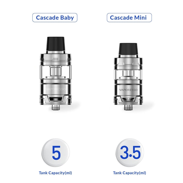 Vaporesso Cascade Baby-Mini Sub Ohm Tank Atomizer (5ML)-3.5ML