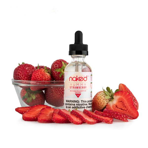 Yummy Strawberry by Naked 100 E-juice 60ml (Only ship to USA)