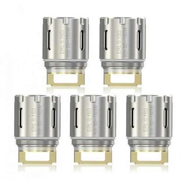 5PCS-PACK Eleaf ERL Single Coil Head 0.15 Ohm for Melo RT 25