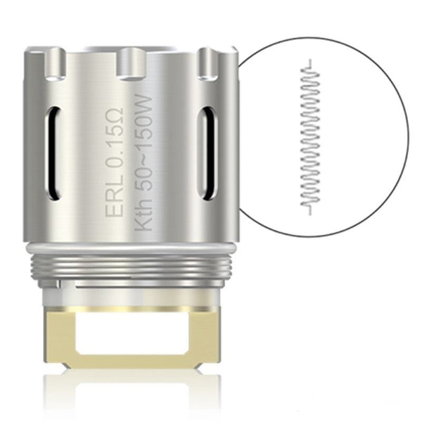 5PCS-PACK Eleaf ERL Single Coil Head 0.15 Ohm for Melo RT 25