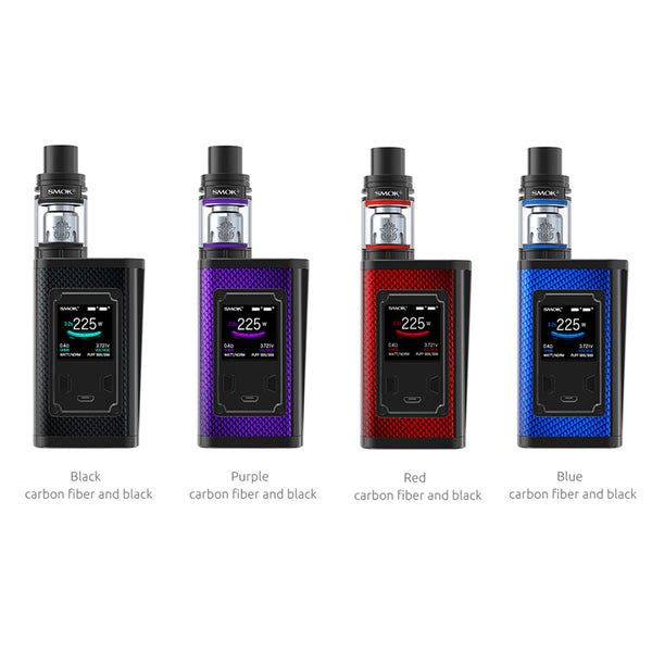 Smok Majesty 225W Starter Kit Carbon Fiber Edition With TFV8 X-Baby Tank(4ML)