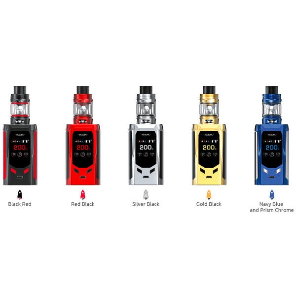 SMOK R-Kiss 200W Starter Kit with 2ml TFV-Mini V2 Tank