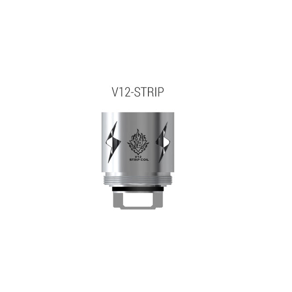 3PCS-PACK SMOK TFV12 Tank V12 Strip Coil 0.15 Ohm