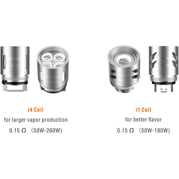 3PCS-PACK Geekvape illusion I4 Coil 0.15 Ohm