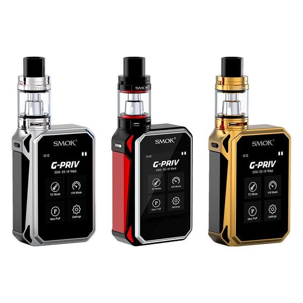 SMOK G-PRIV 220w Touch Screen 5.0ML Starter Kit With TFV8 Big Baby