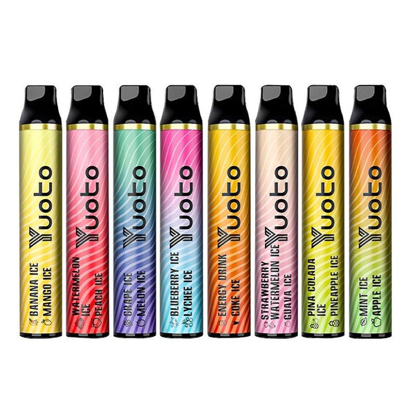Yuoto Switch Dual flavors 3000puffs Disposable 1650mAh