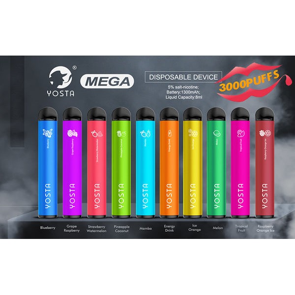 Yosta Mega Disposable Kit 1300mAh 3000 puffs