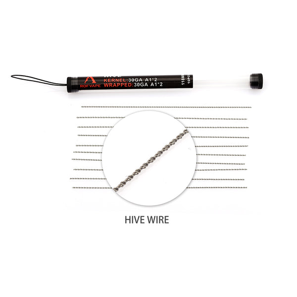 118mm*10PCS-PACK Rofvape Hive Wire Shots (30GA+30GA)*2