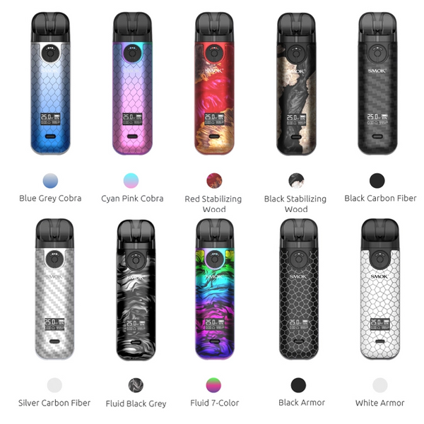 SMOK Novo 4 25W Pod System Kit 800mAh