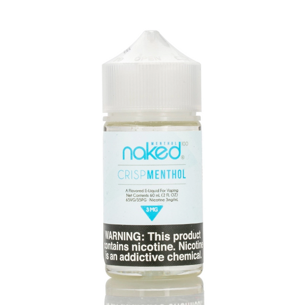 Naked 100 Crisp Menthol E-juice 60ml -  U.S.A. Warehouse (Only ship to USA)