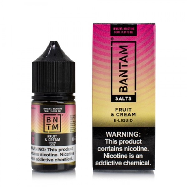 Bantam Fruit &Cream Salt E-juice 30ml( U.S.A. Warehouse (Only ship to USA))