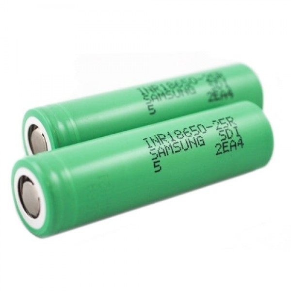 Samsung INR18650 25R Rechargeable Battery 2500mAh 20A